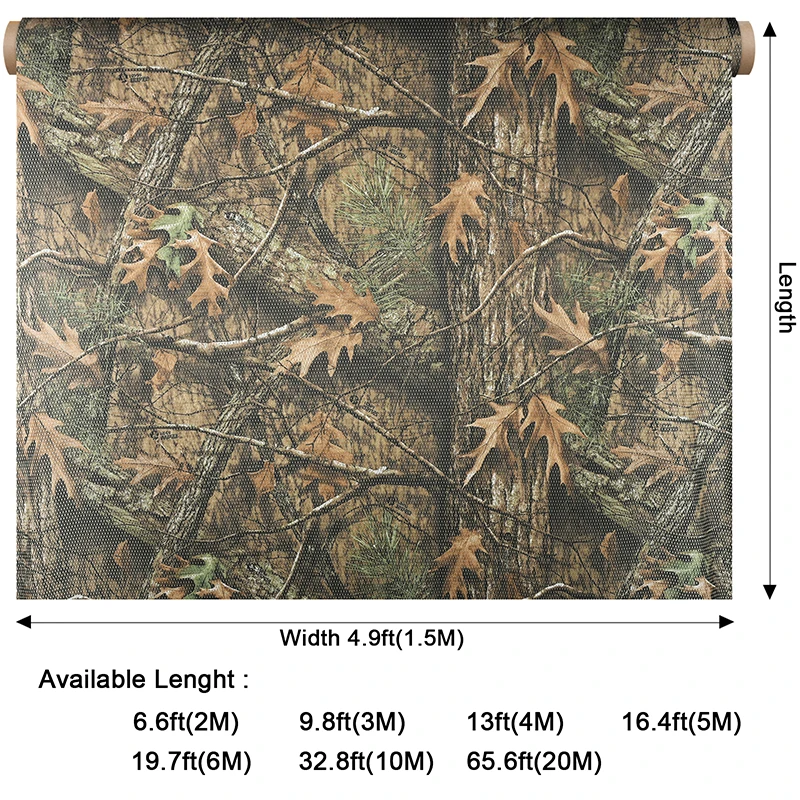 Malla camuflaje transparente para observación outdoor y caza - imagen 4