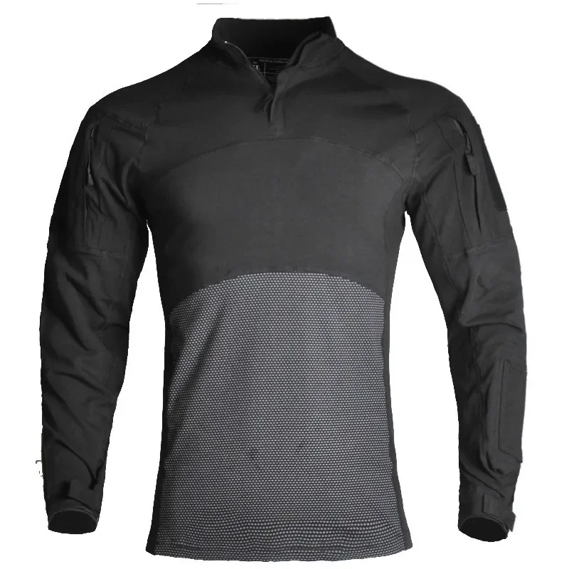 Camiseta táctica secado rápido hombre transpirable multicolor - imagen 5