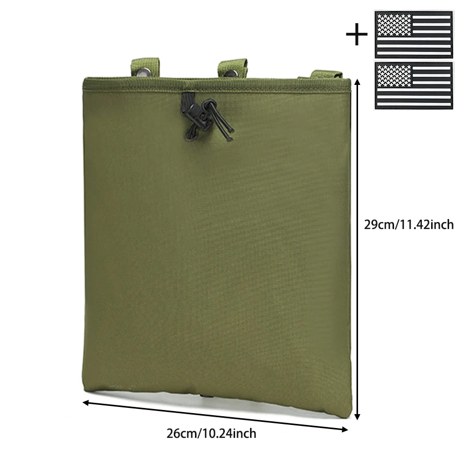 Bolsa táctica plegable con cierre rápido – Transporte equipo militar exterior - imagen 3