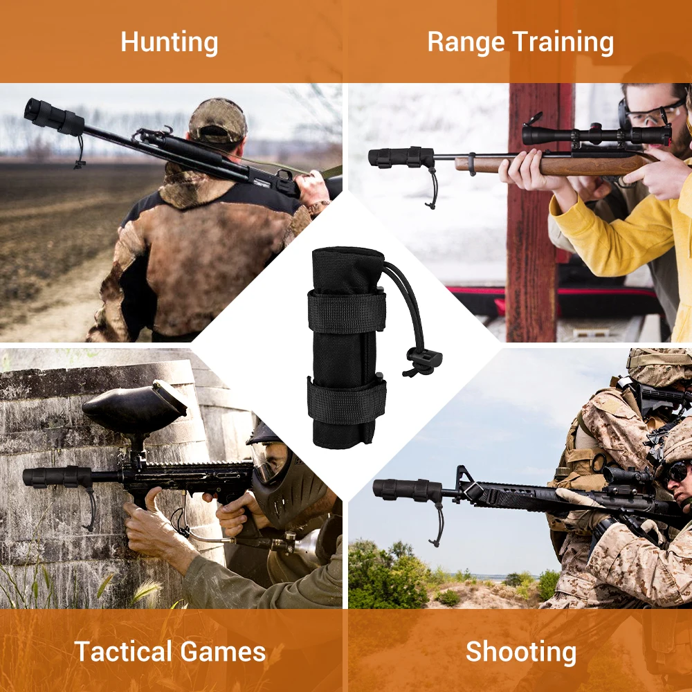 Funda protectora ignífuga interior térmica para supresor Airsoft - imagen 2