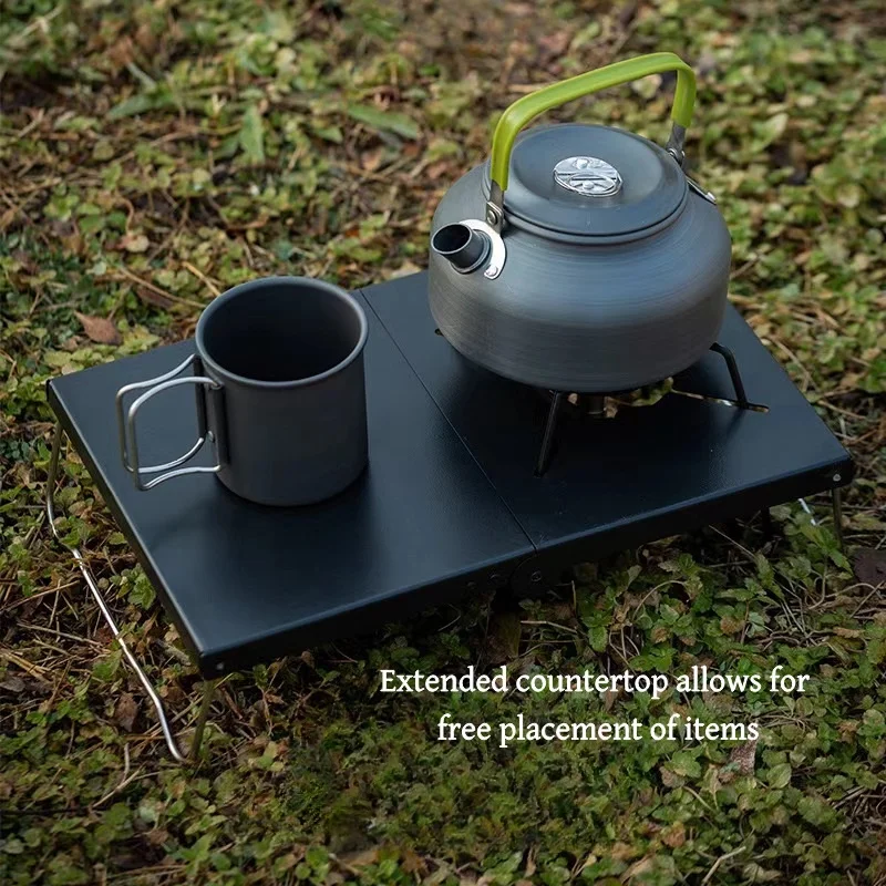 Estufa de casete con placa de acero para camping y picnic portátil - imagen 4
