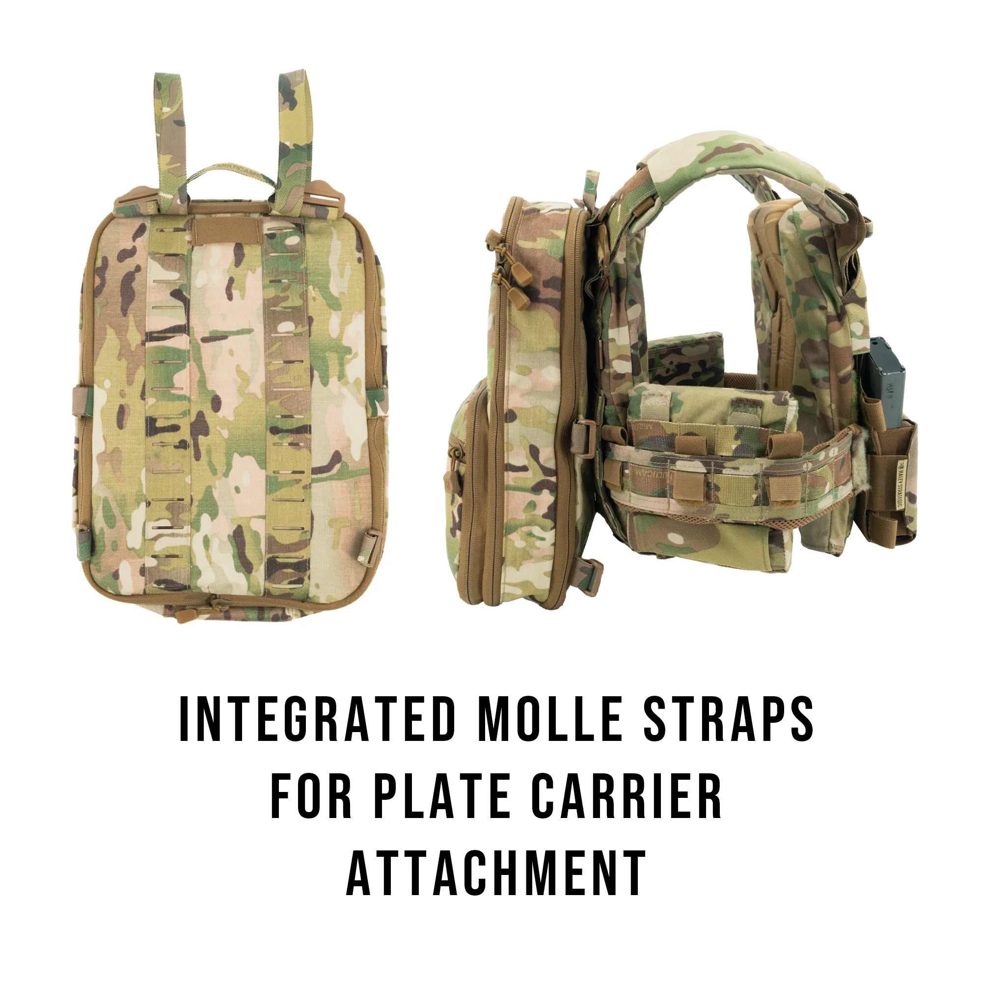 Haley Strategic mochila táctica doble correa Flat Pack Plus - imagen 4