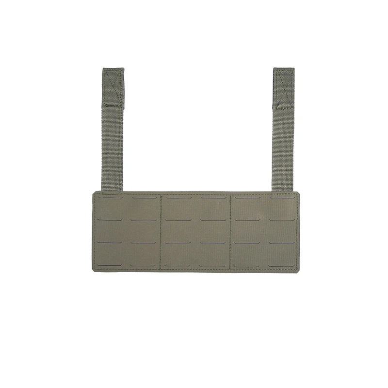 Panel MOLLE frontal para portaplacas táctico, expansión modular - imagen 5