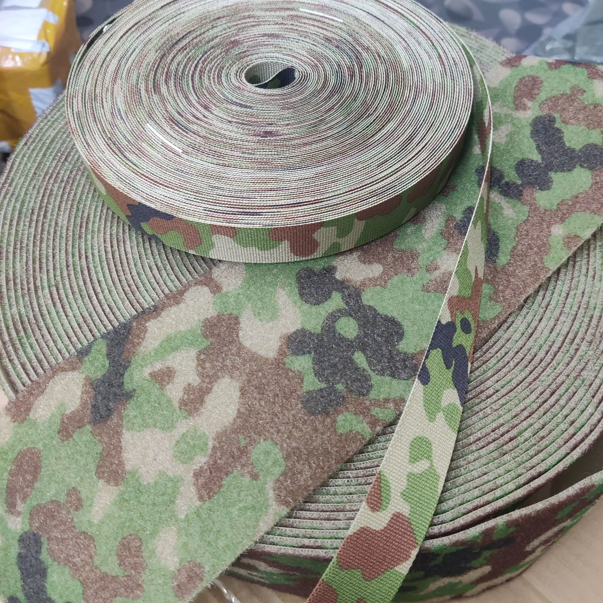 JSDF correa con velcro MOLLE camuflaje de jungla nylon para chaleco - imagen 3