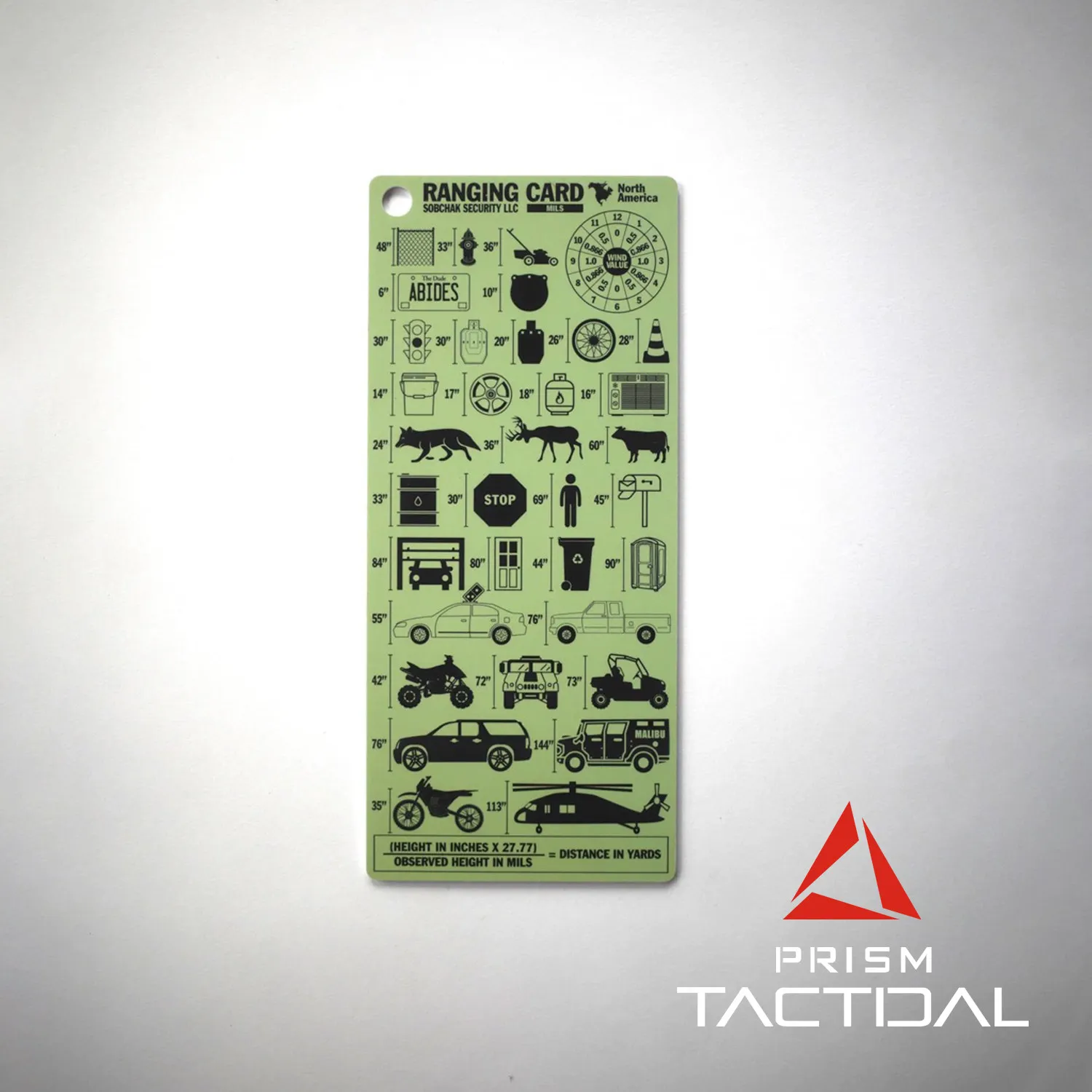 Tarjeta telémetro PVC rígida impermeable antirrayas para tiro cosplay