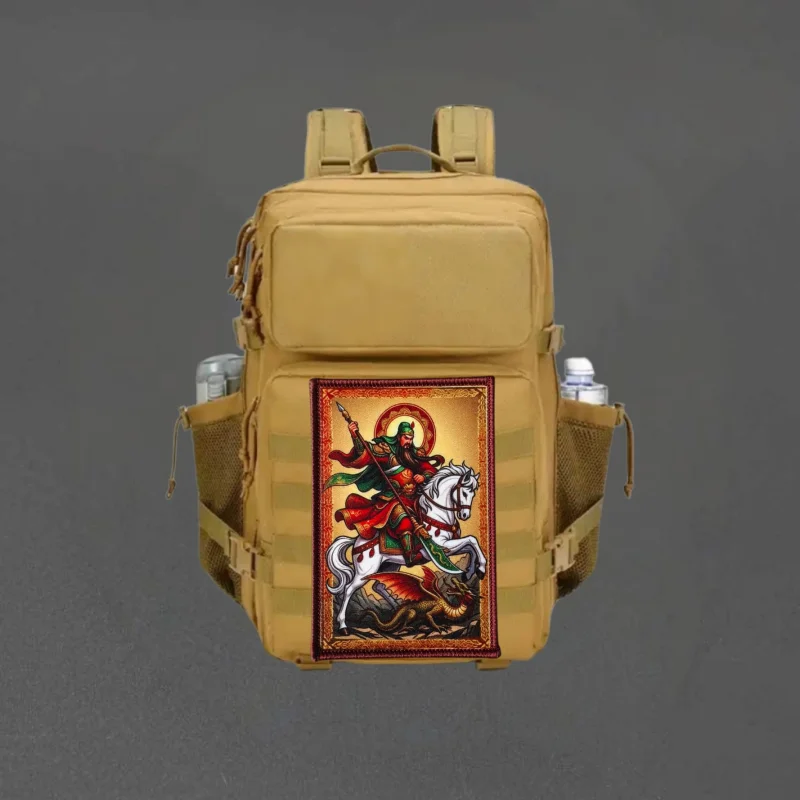 Parche táctico bordado Guan Yu para chalecos y mochilas MOLLE - imagen 2