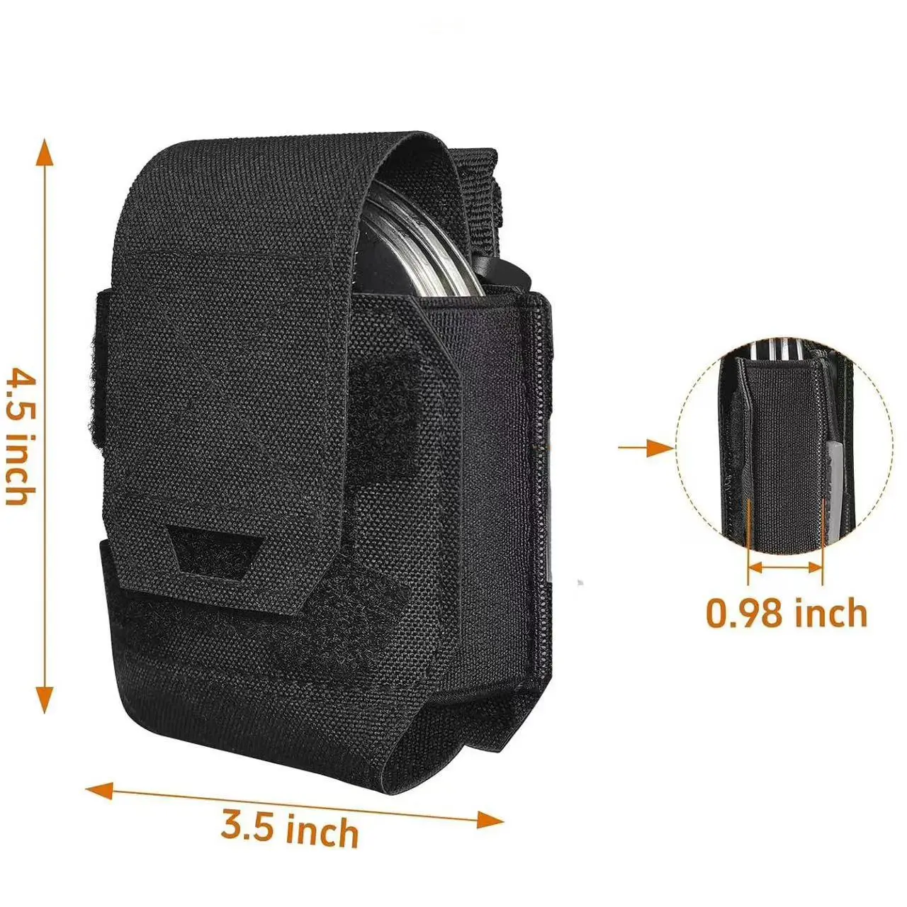 Portaesposas MOLLE para cinturón con bolsillo liberación rápida - imagen 2