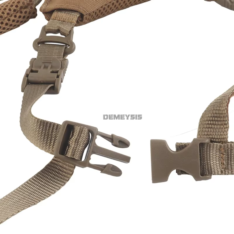 Correas tácticas de suspensión y mentonera para casco Wendy - imagen 5