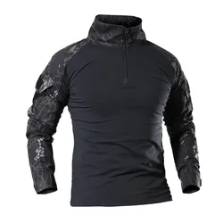 Camisa táctica camouflage militar Airsoft – Ripstop cotton