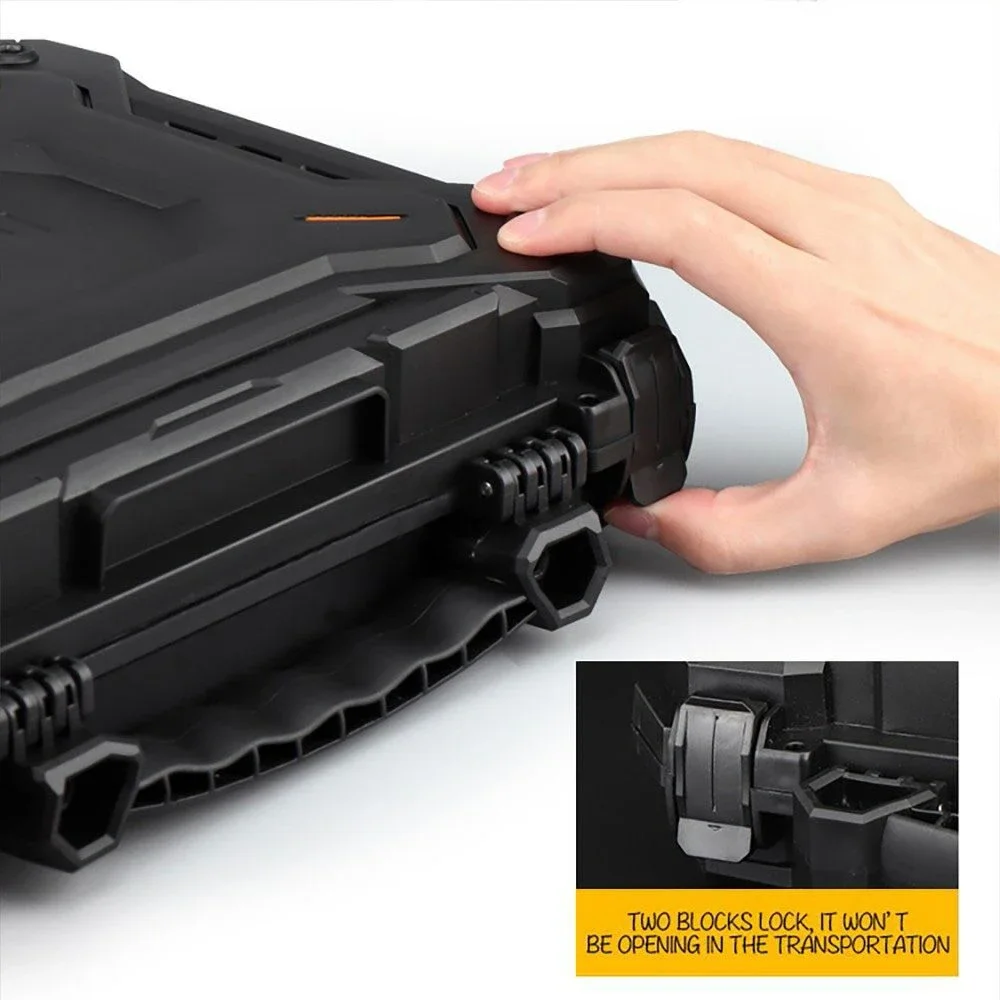 SINAIRSOFT Maletín táctico rígido impermeable con espuma antipolvo