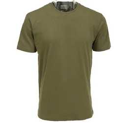 Camiseta táctica manga corta algodón puro entrenamiento exterior
