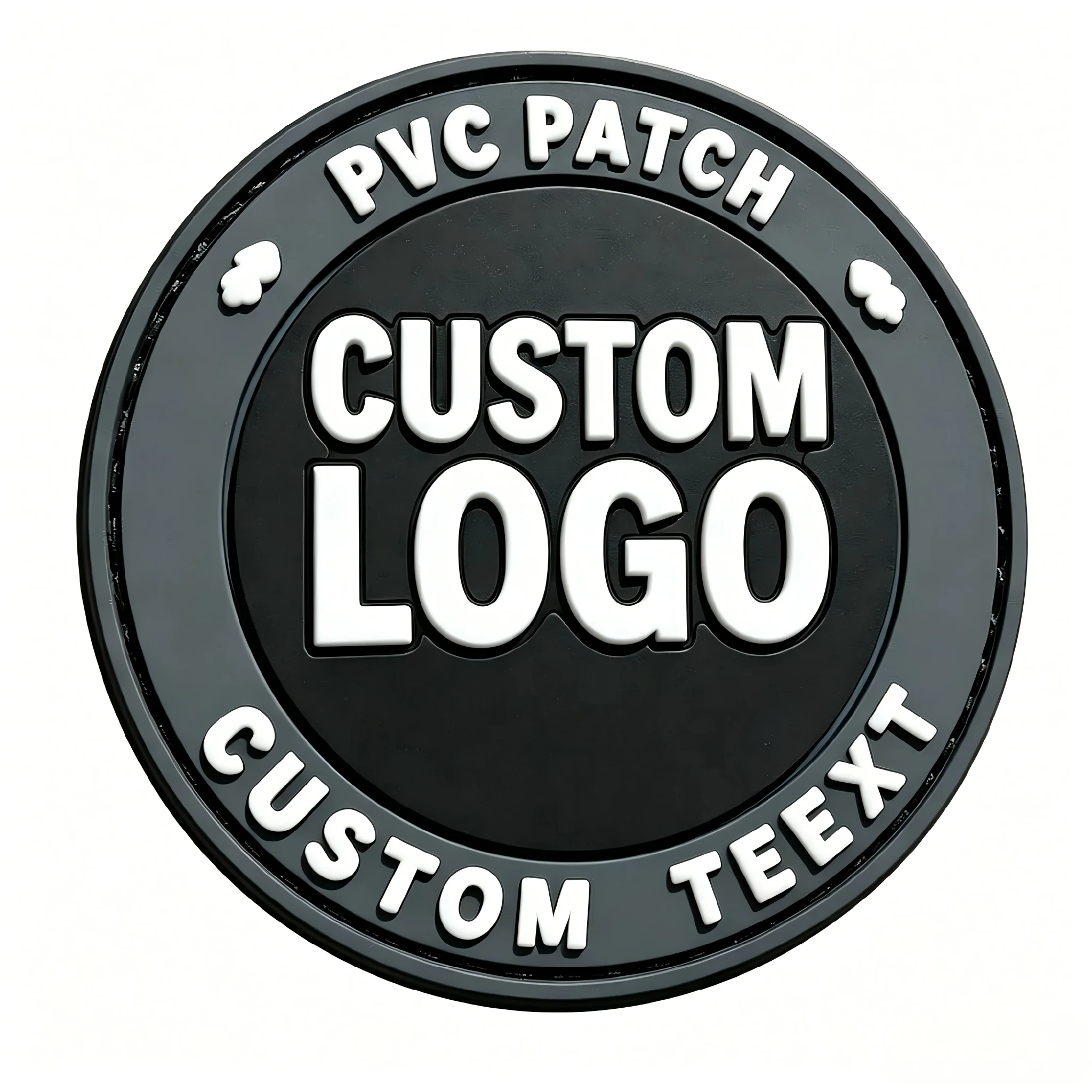 Parche táctico 3D de PVC y caucho, personalizable para chaleco - imagen 5