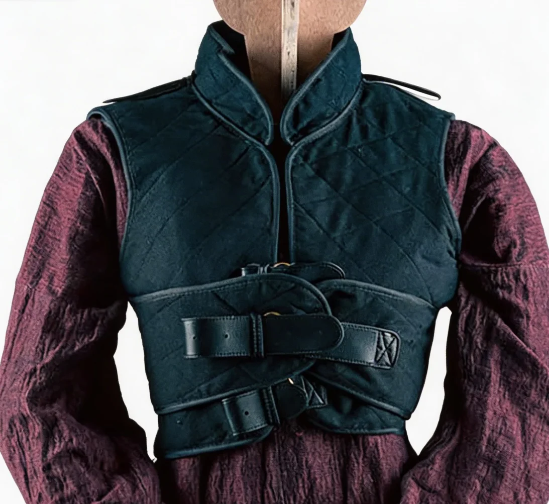 Hombreras de armadura para cosplay medieval, hechas a mano - imagen 4