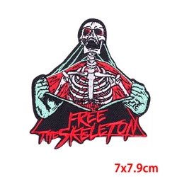 Parche bordado skull cráneo táctico – Para coser o planchar