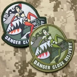 Parche MOLLE tejón de miel bordado táctico conejita sexy diseño