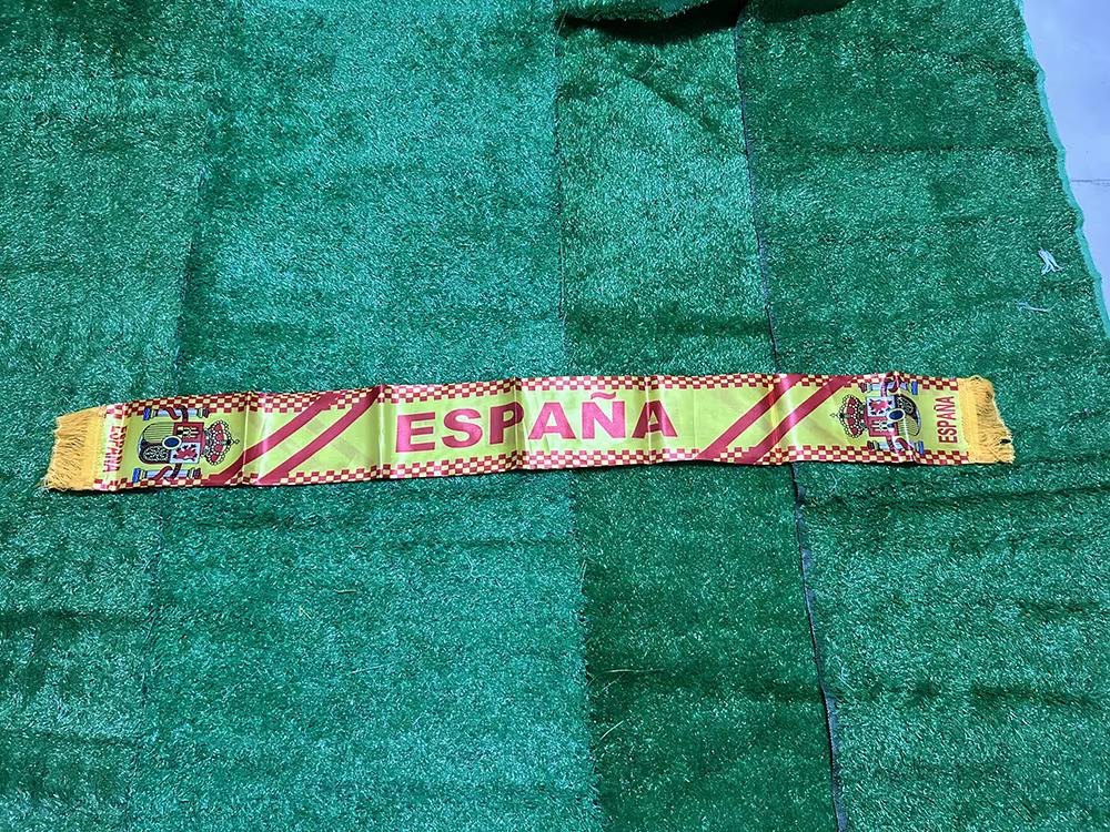 SKY FLAG bufanda España doble cara satén impresión bandera fútbol - imagen 3