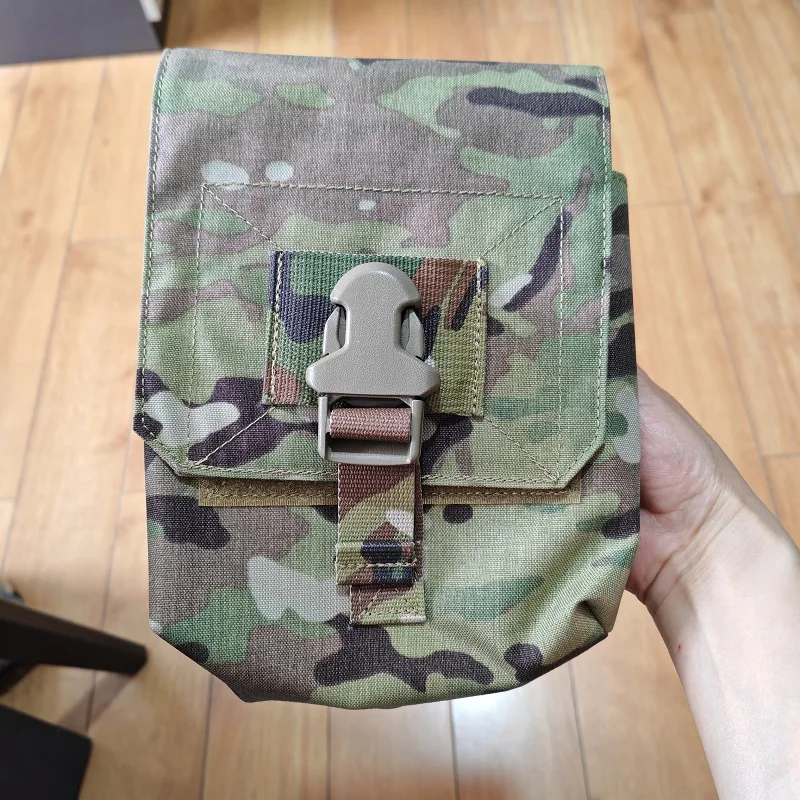 Bolsa táctica de almacenamiento exterior M60 en ripstop con cierre