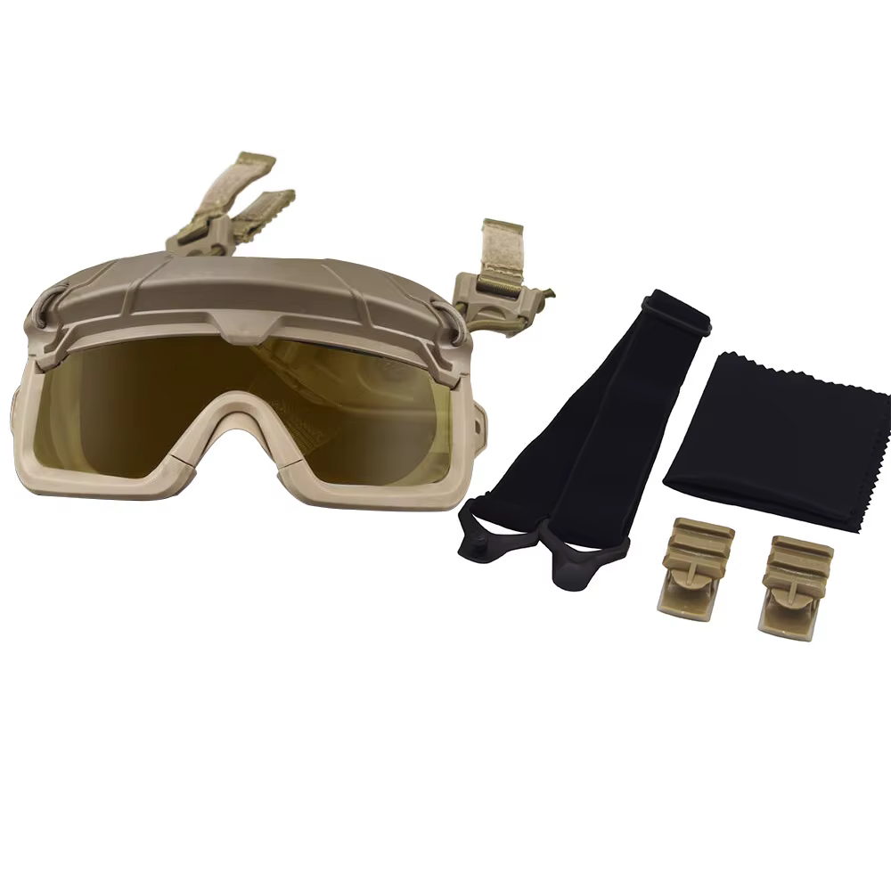 VULPO Gafas Tácticas para Casco – Airsoft, Paintball y Wargame