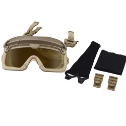 VULPO Gafas Tácticas para Casco – Airsoft, Paintball y Wargame