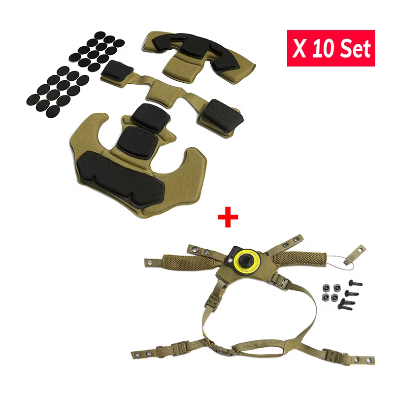 Sistema de suspension para casco FAST MICH - cordon ajustable
