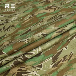 Tela táctica Cordura 500D ripstop camuflaje tigre impermeable PU