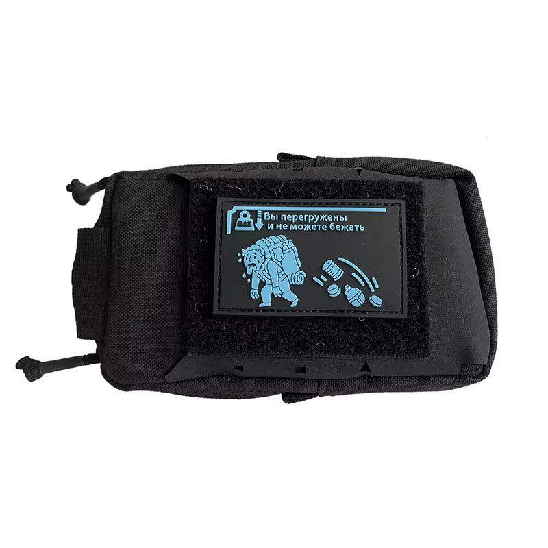 Parche táctico de PVC con velcro para uniforme y mochila - imagen 5