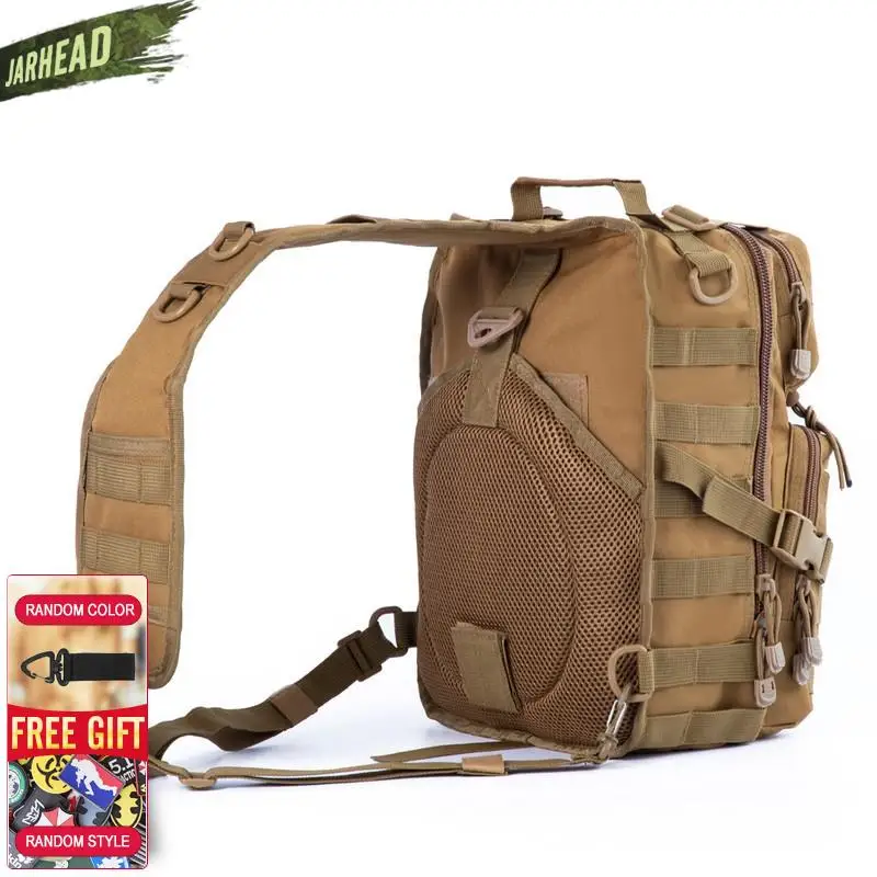 Mochila táctica Sling MOLLE impermeable de senderismo camping - imagen 4