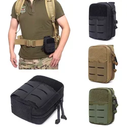 Bolso táctico MOLLE camuflaje bandolera riñonera mini multifunción