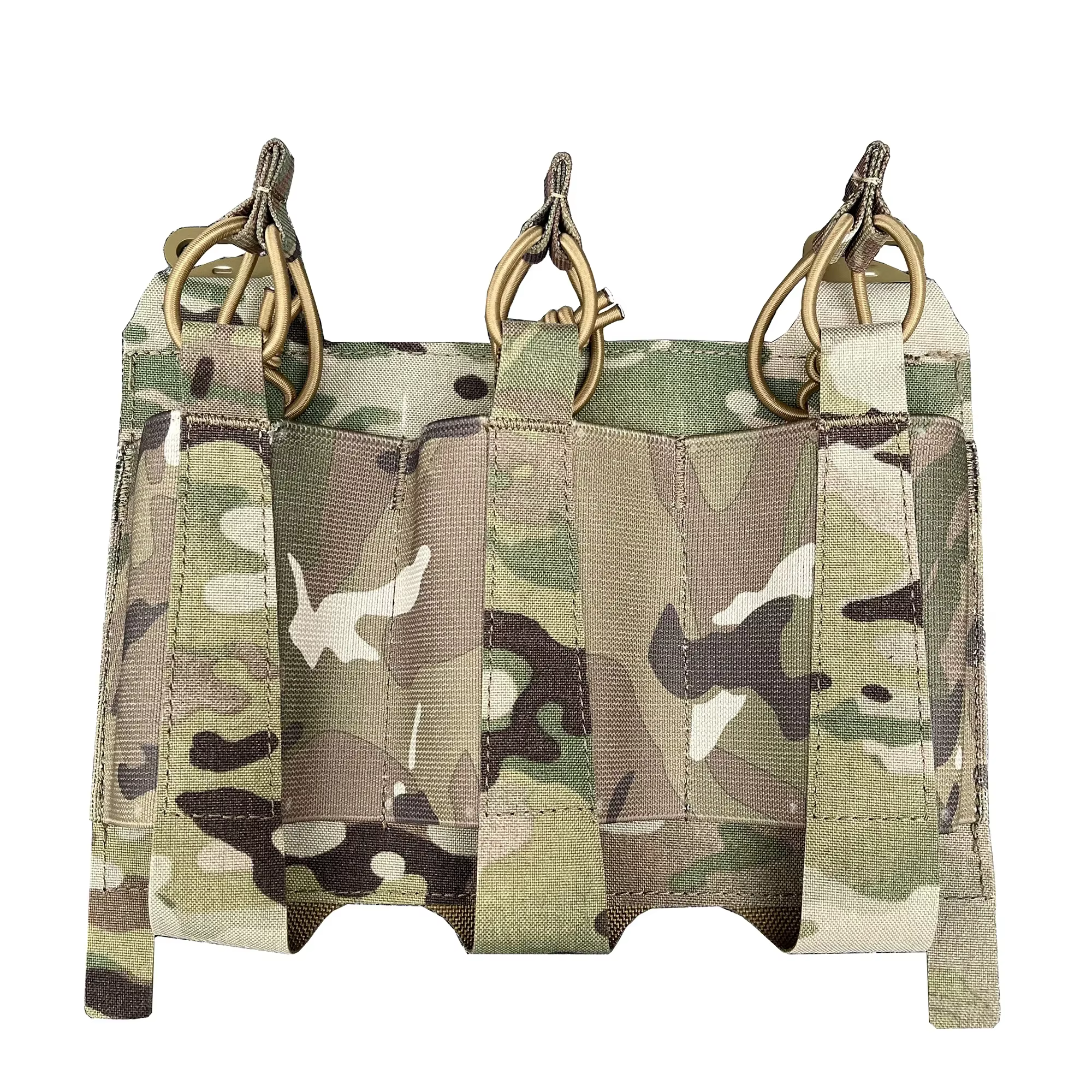 Chaleco táctico MOLLE corte láser con panel frontal elástico
