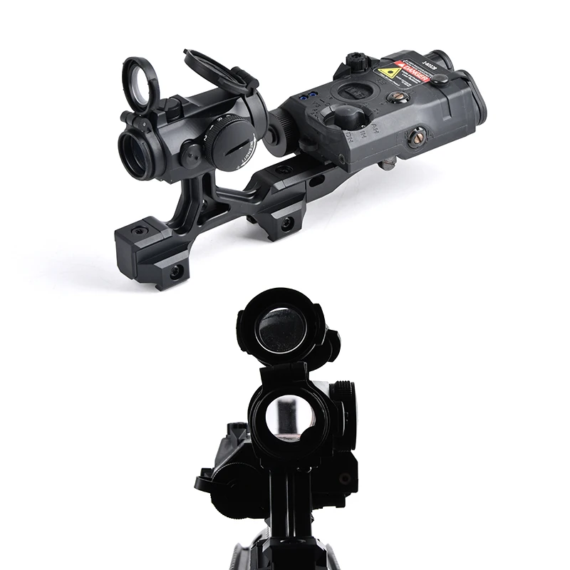 Riel Picatinny elevado para mira de punto rojo airsoft montaje base - imagen 2