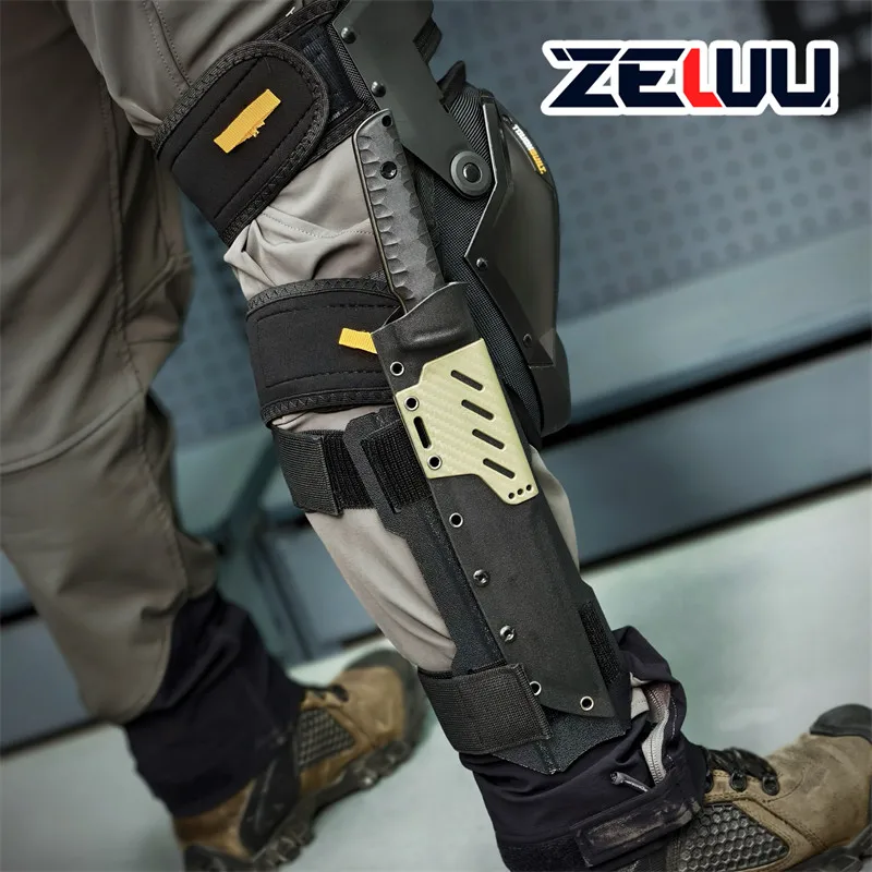 Cubierta táctica para pierna con placa fija, funda EDC exterior - imagen 4