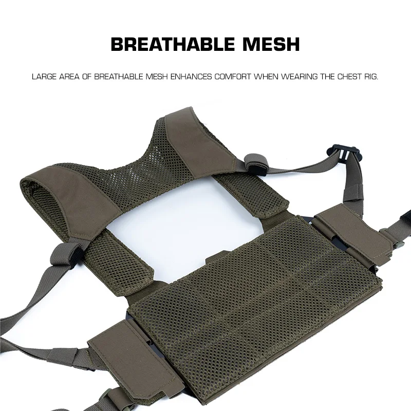 Chaleco Táctico MOLLE Modular – Para Caza y Entrenamiento - imagen 3