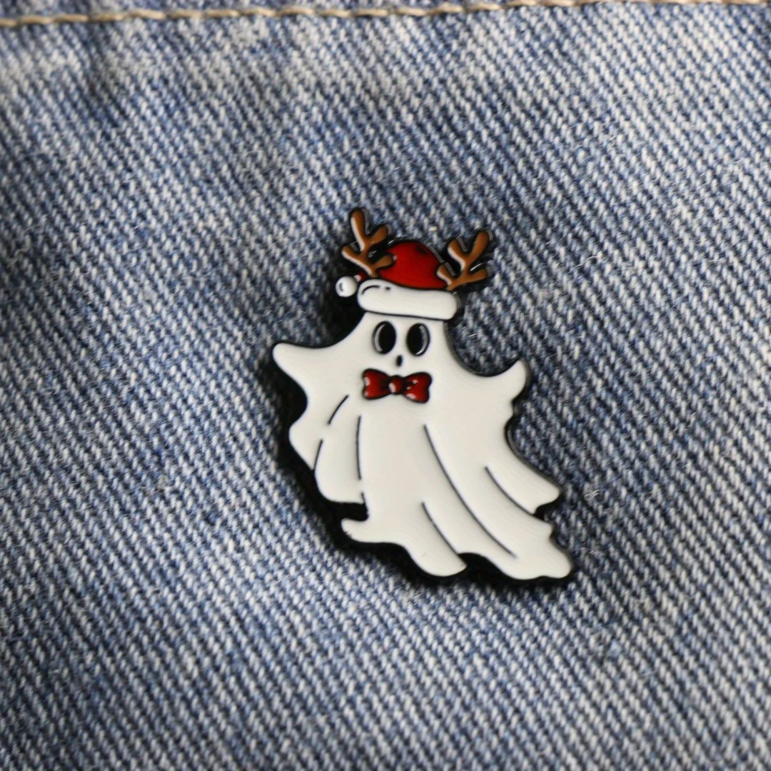 Broche metálico de mochila Halloween – insignia regalo amigos - imagen 3