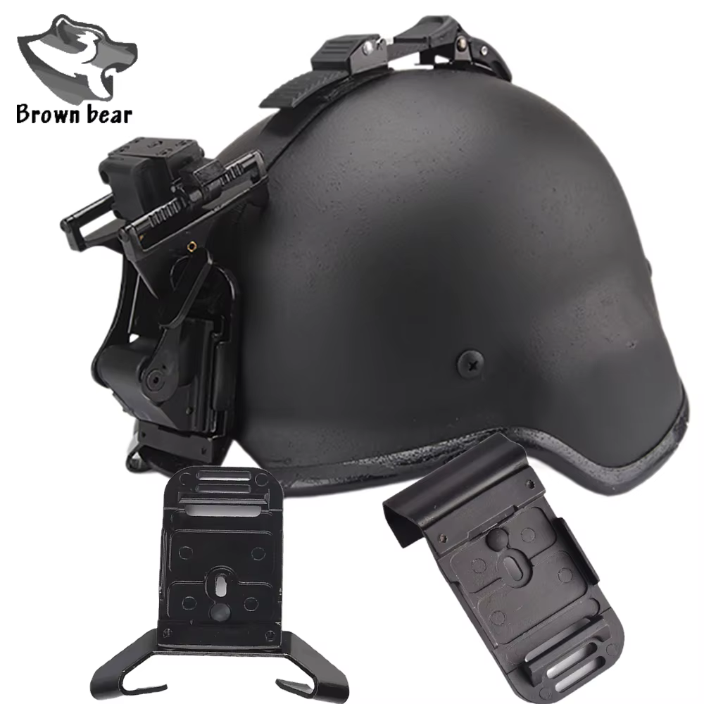 Mich M88 Casco táctico NVG rápido con correa y monocular para caza