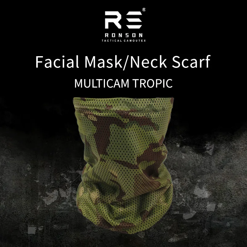 MCTP Tropic pañuelo táctico camuflaje con protección solar anti-viento - imagen 2
