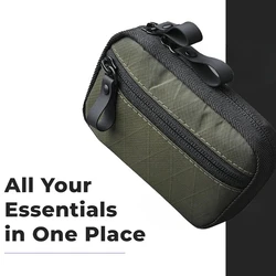 Bolsa táctica organizadora EDC multiusos para herramientas y tarjetas