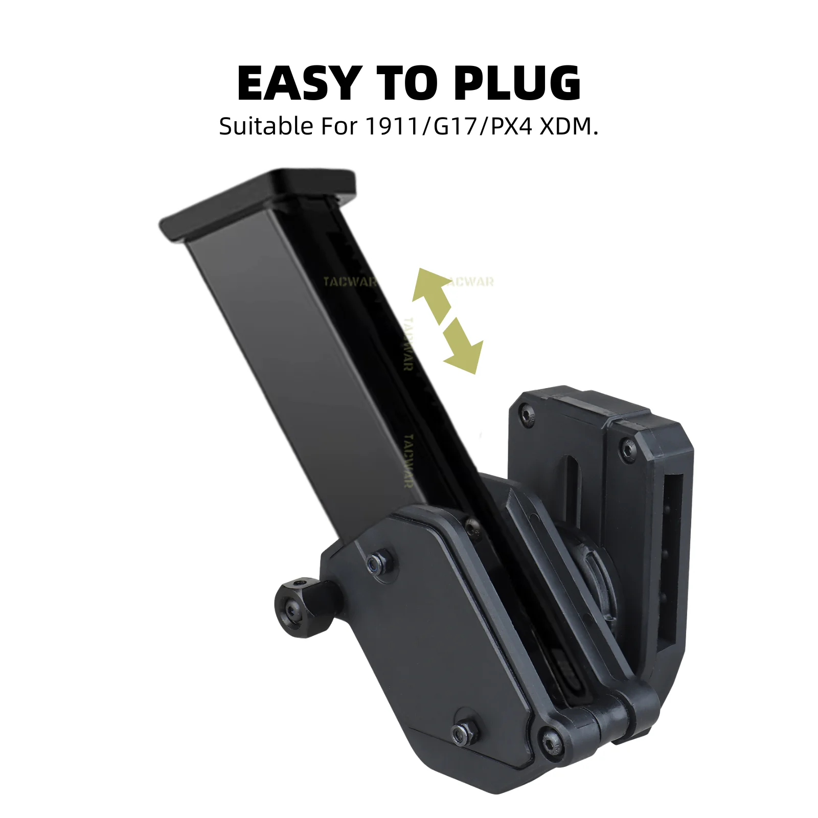Funda de pistola IPSC ajustable 1911 para airsoft y competición