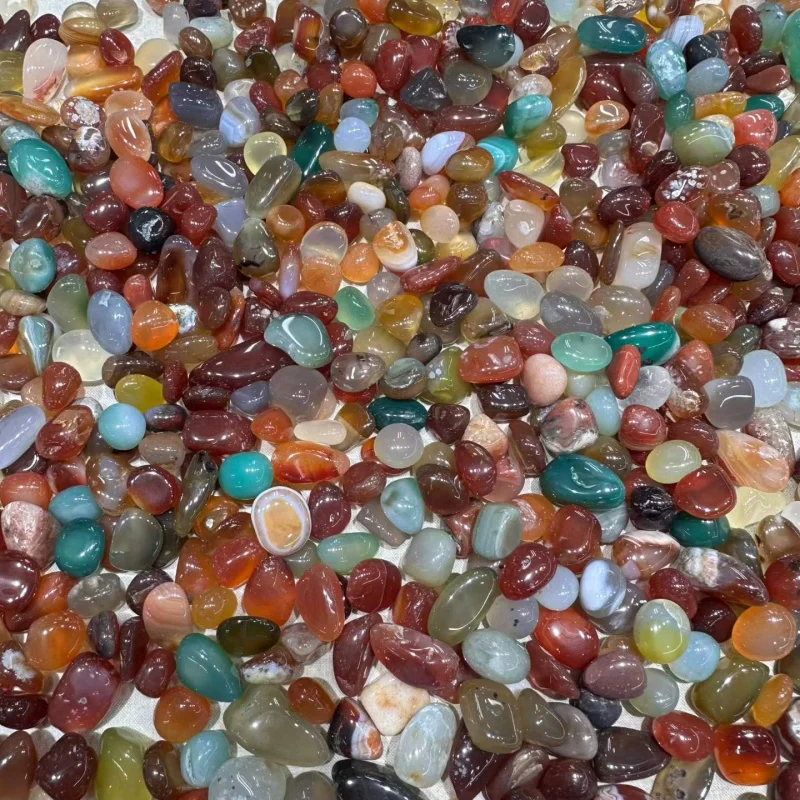Piedras de ágata natural mixta para decoración y manualidades - imagen 2
