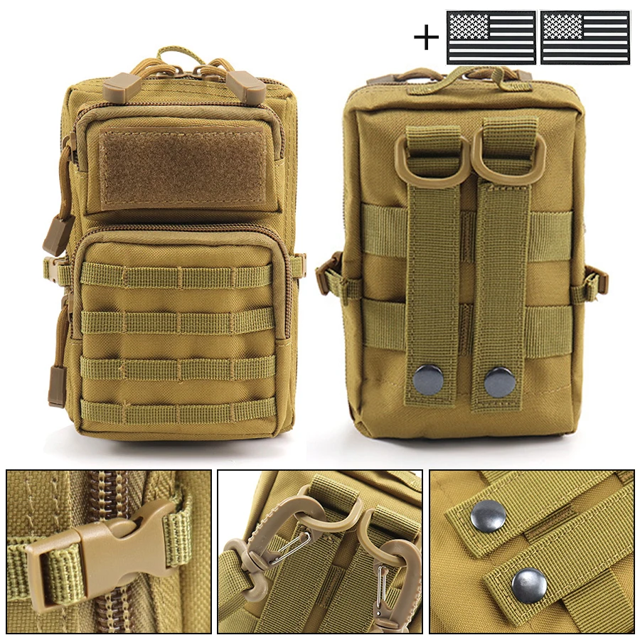 Bolso bandolera y riñonera deportiva para senderismo - imagen 5