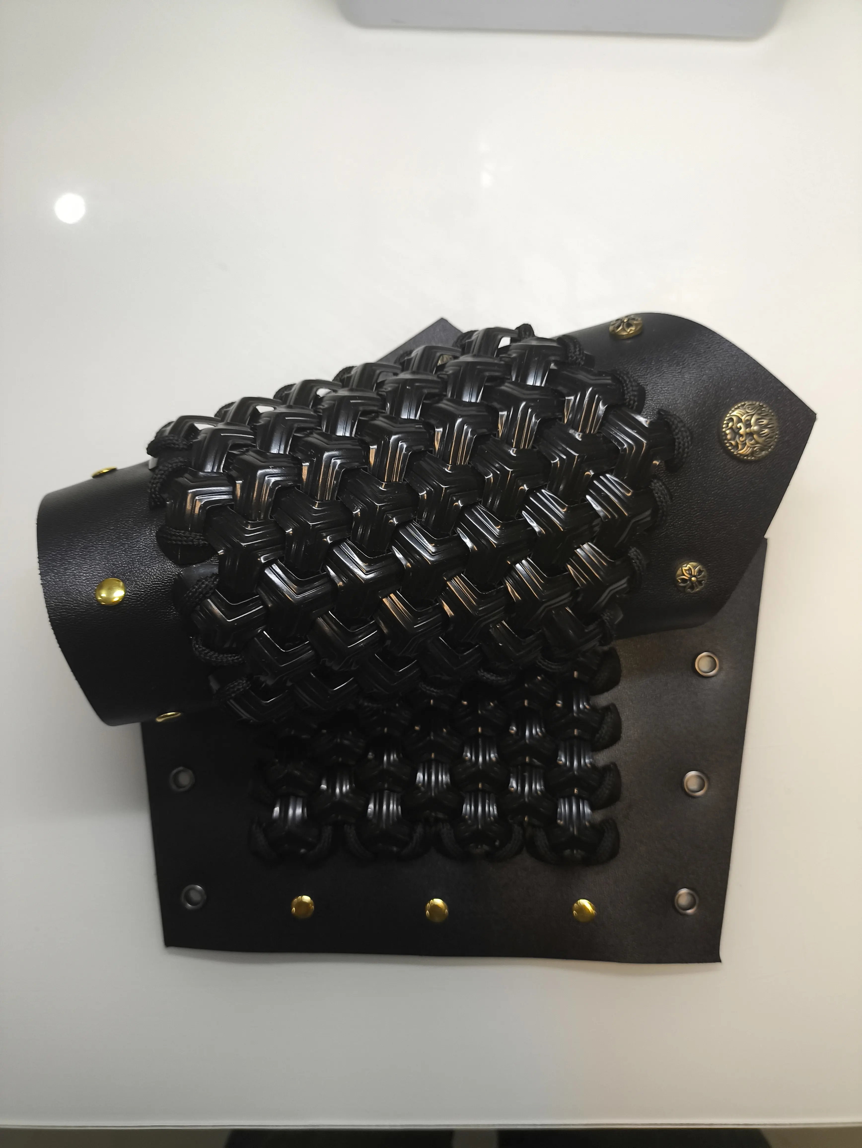 Vambrace de acero inoxidable hombre, protección brazos para LARP - imagen 5