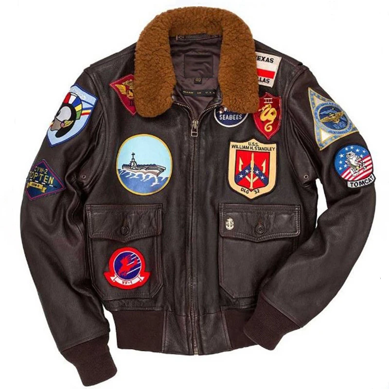 Parche bordado VF-1 Tomcat Maverick para chaqueta táctica - imagen 5