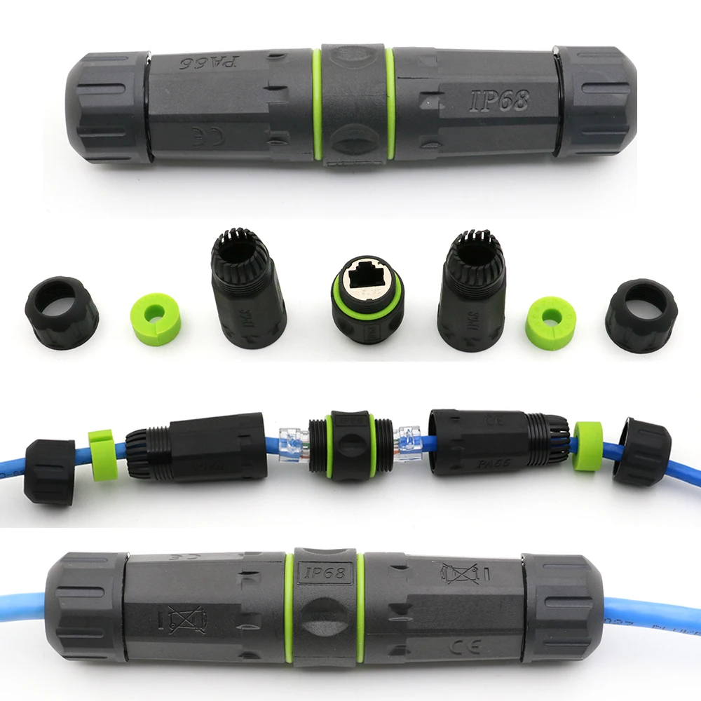Conector RJ45 Xintylink IP68 Cat6A Estanco M25 UTP - imagen 3