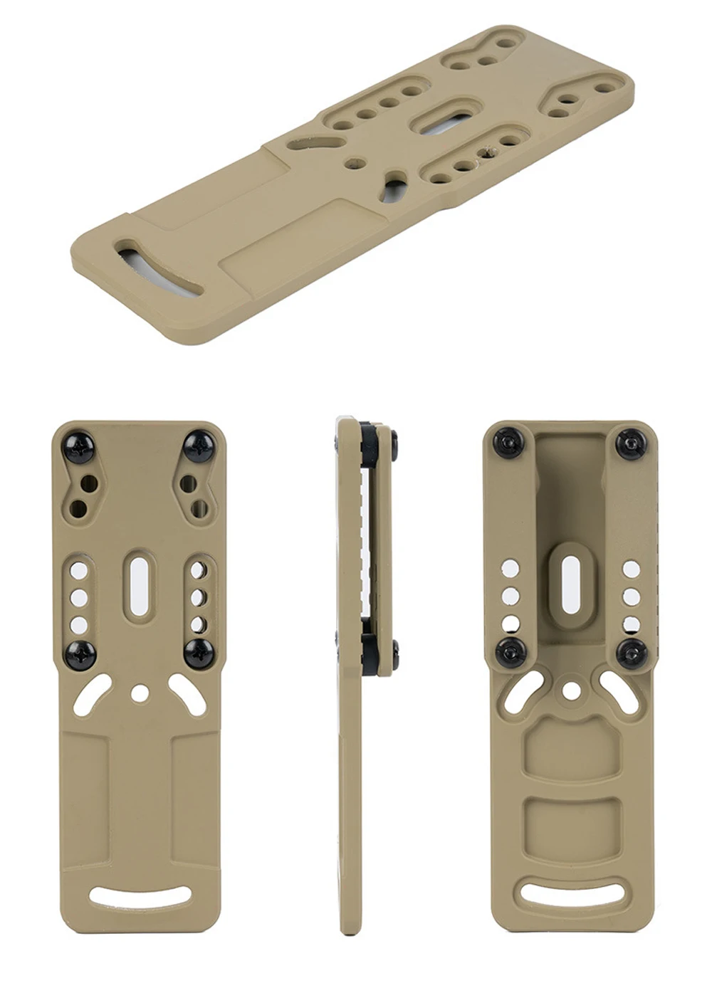 Adaptador modular para una configuración de equipo táctico