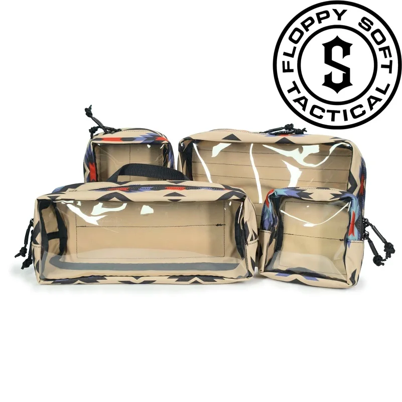 BCS Neceser transparente MOLLE organizador táctico para viaje - imagen 2
