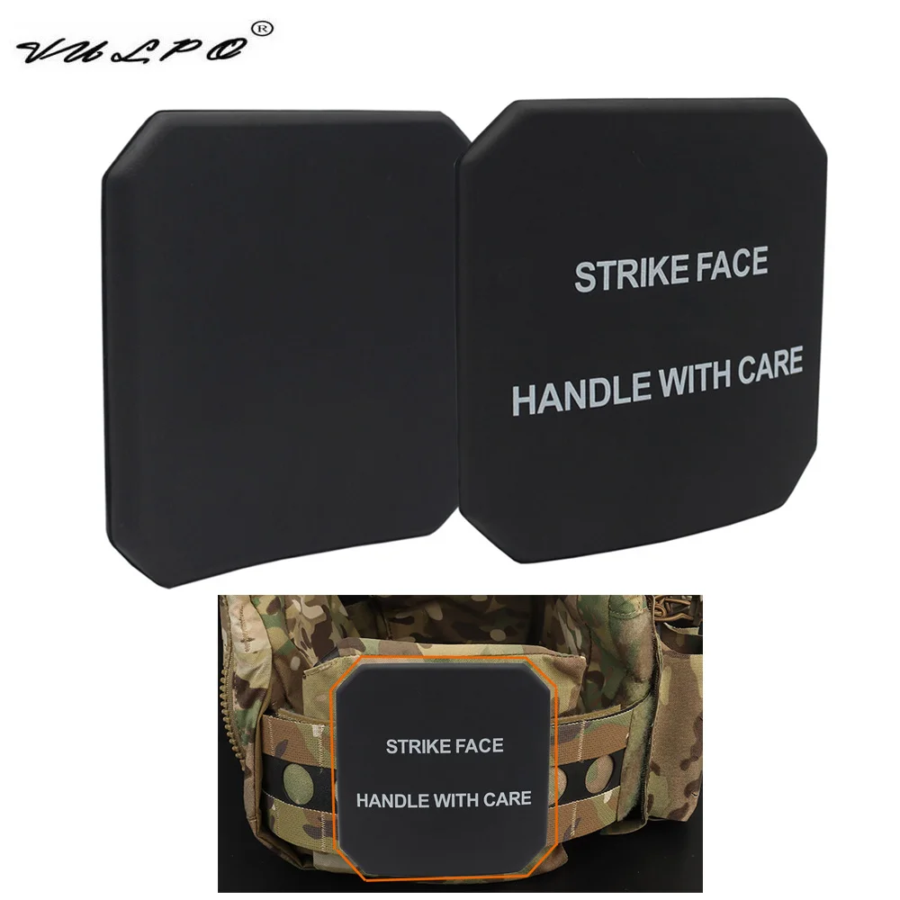VULPO Chaleco tactico con placas EVA y placa simulada Airsoft - imagen 2