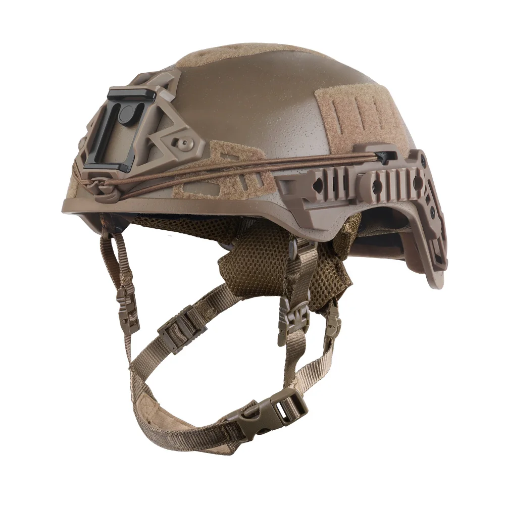Soporte NVG Wendy para casco grueso, textura arenado y forro doble