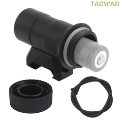 Estuche táctico para baterías con cordón elástico linterna airsoft