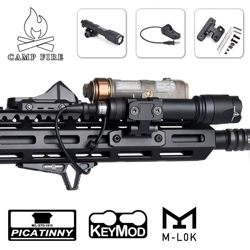 Surefire M300 linterna táctica con base Picatinny M-Lok, AXON