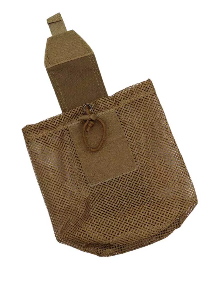Bolsa táctica MOLLE para revistas - malla y caída plegable, riñonera - imagen 2