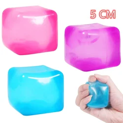 Juguete antiestrés gel alta densidad cubo de hielo cuadrado 9Toys